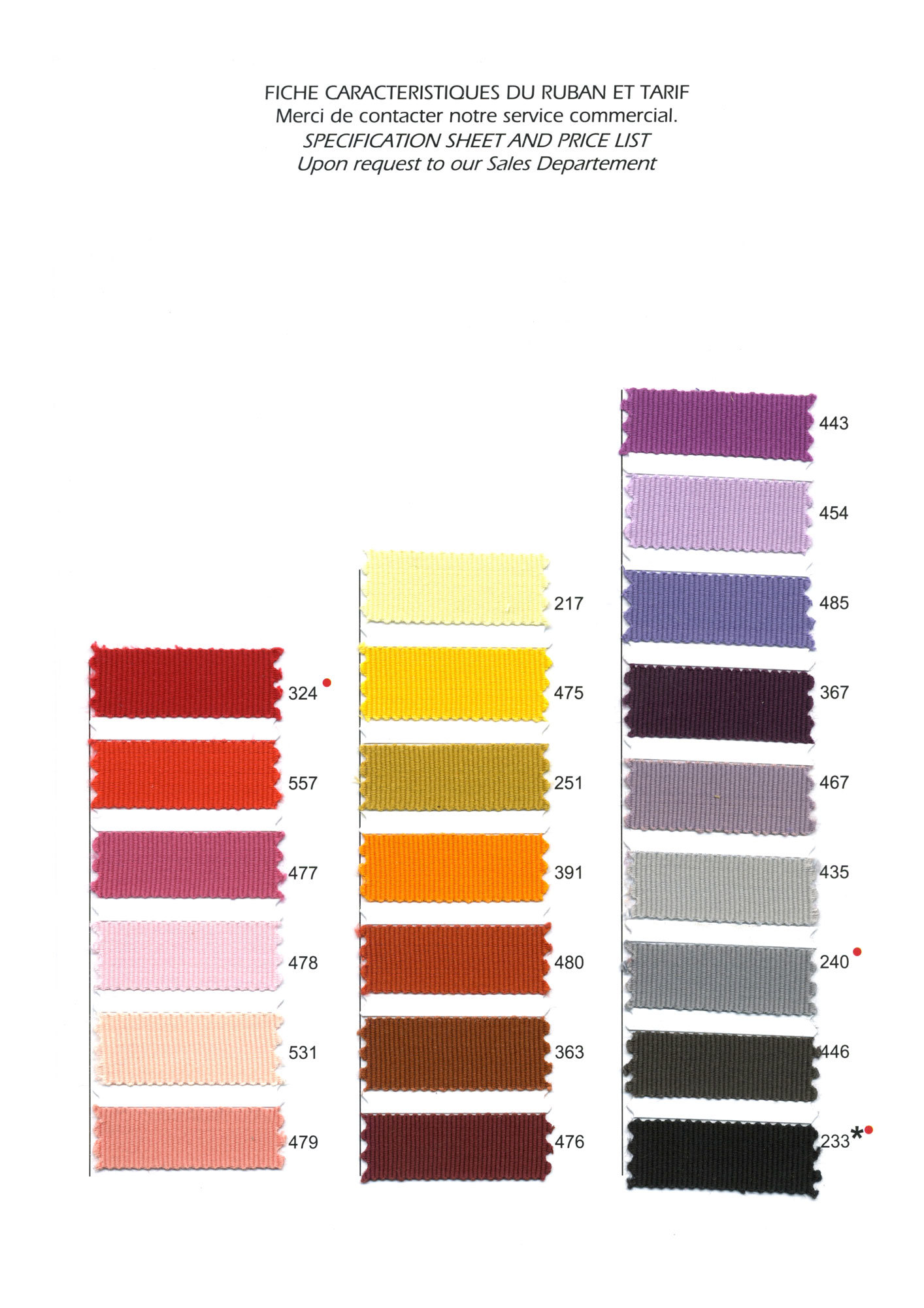 Лента репсовая Gros Grain "TRADITION"__1084 6