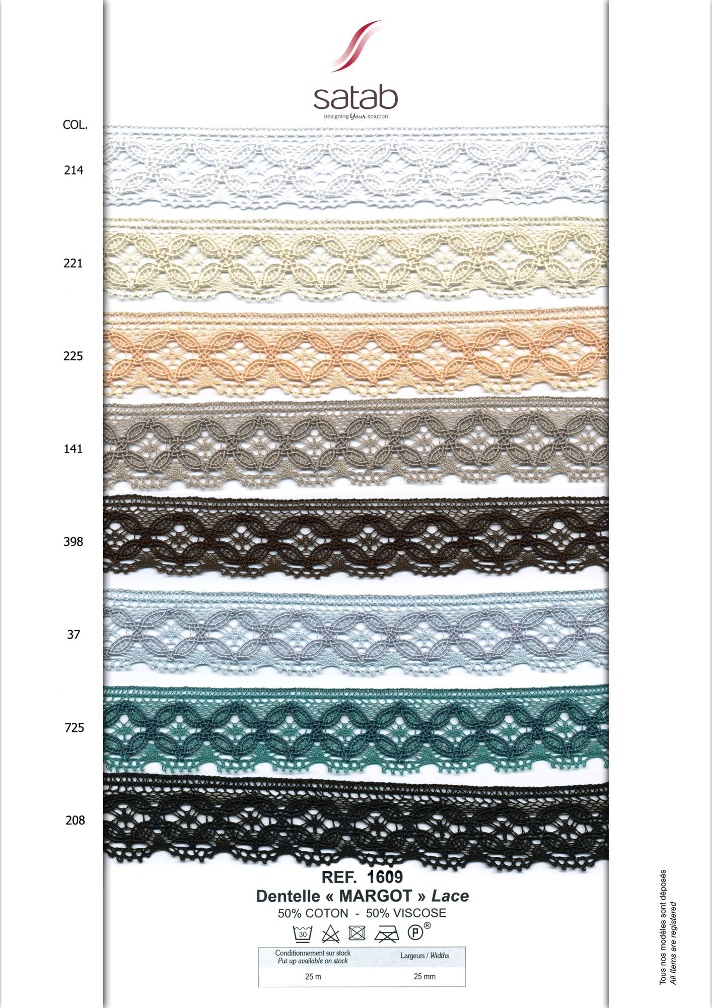 Мереживо "MARGOT" 1609 2