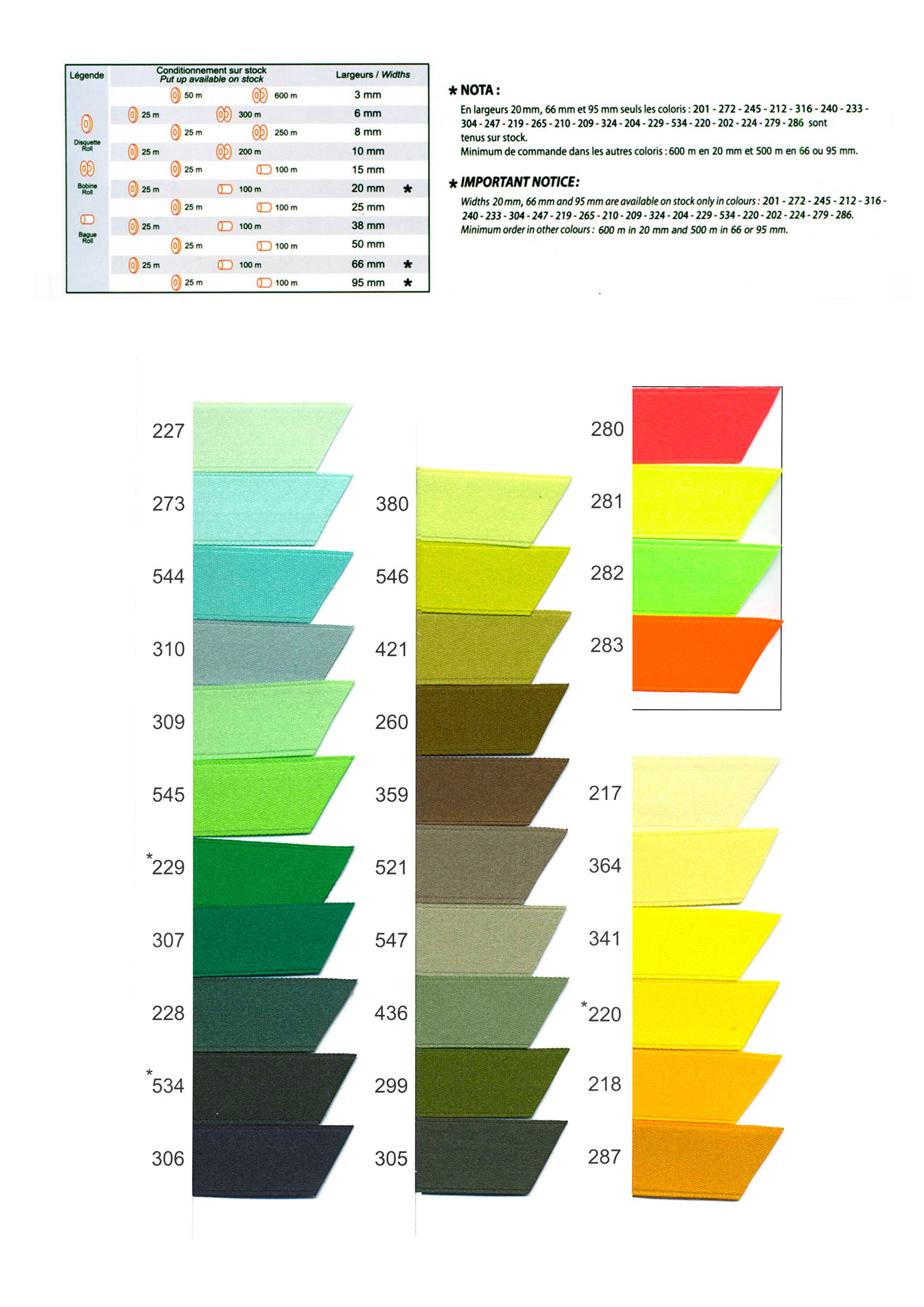 Лента атласная двухсторонняя однотонная "Prestige"__422 6