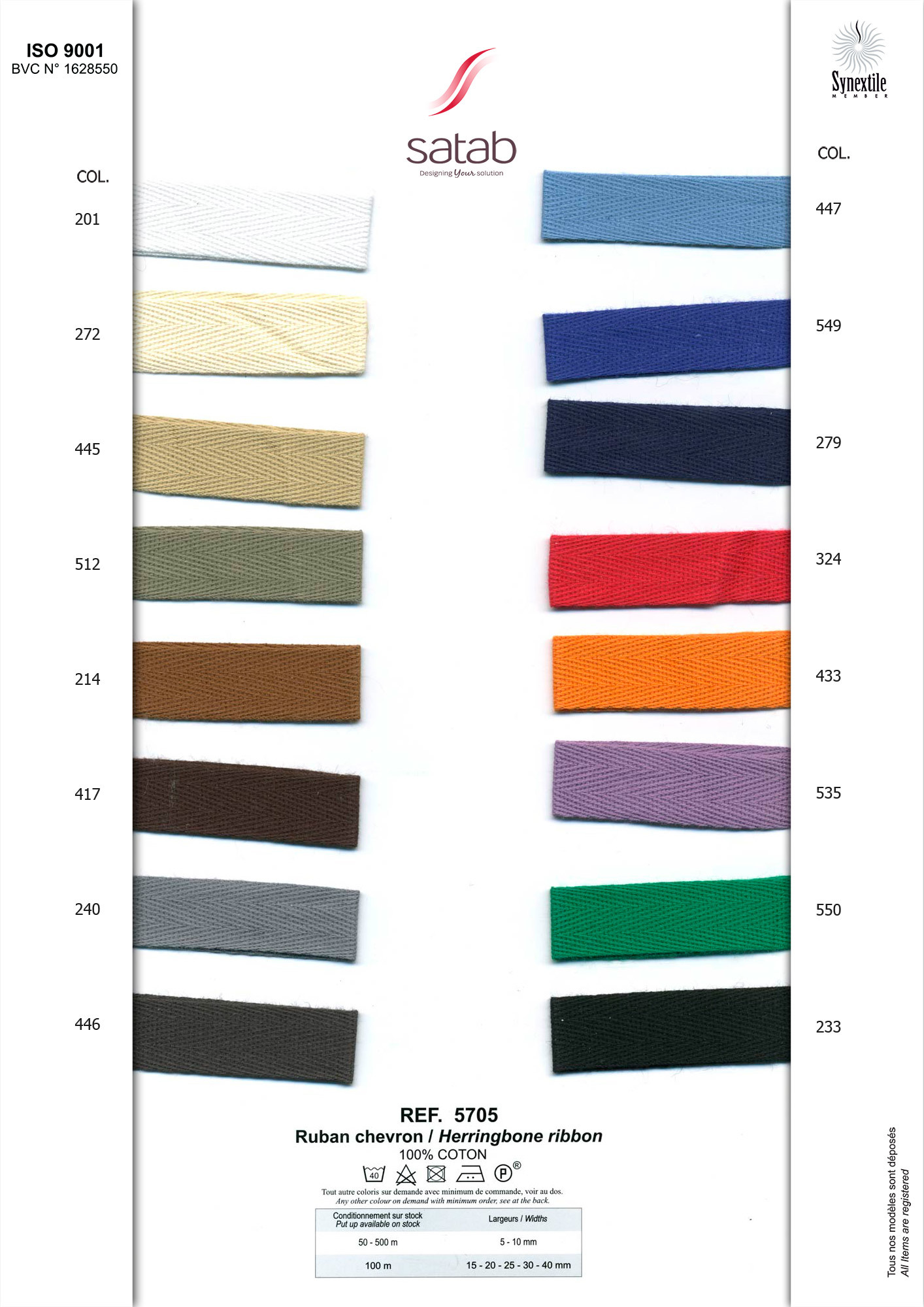 Лента киперная CHEVRON COTON__5705 3