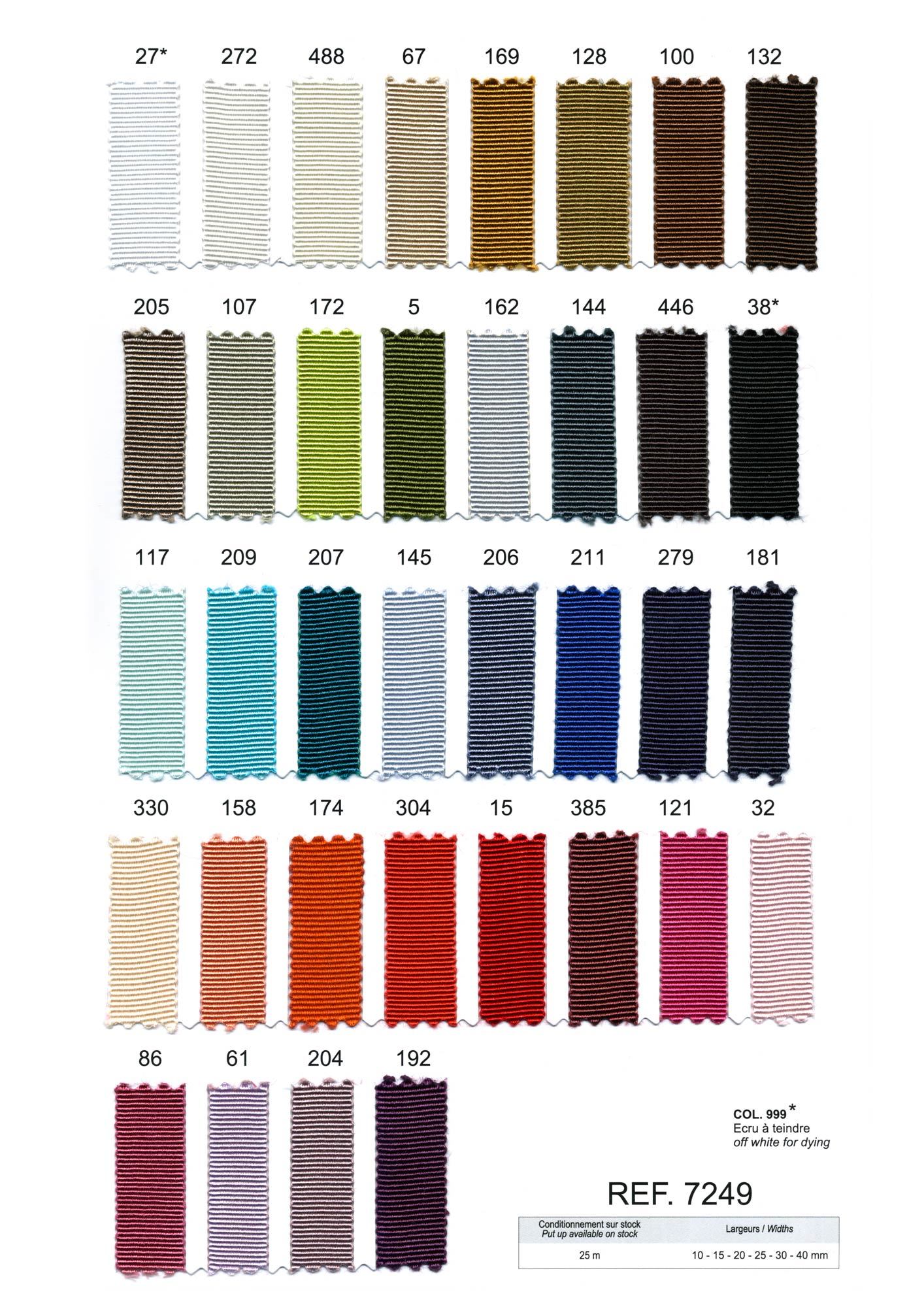 Лента репсовая Gros Grain "DOLCE"__7249 4